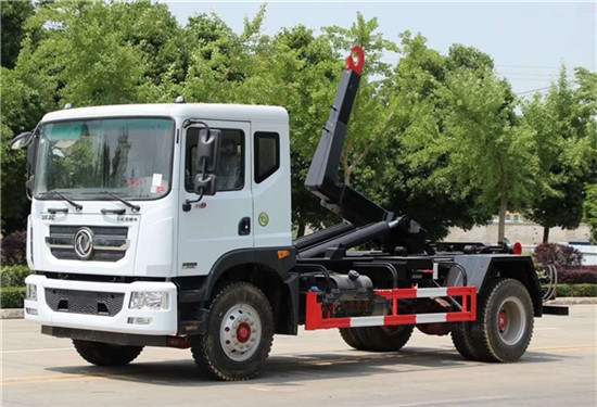 國六東風D9勾臂式垃圾車（10方）